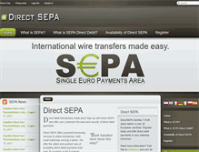 Tablet Screenshot of directsepa.com